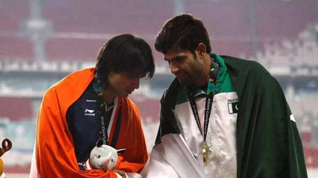 Neeraj Chopra’s gesture of friendship with Arshad Nadeem goes viral, symbolizing India-Pakistan relations