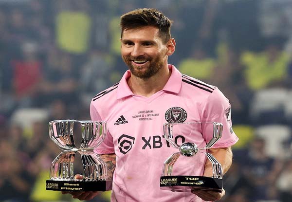 Lionel Messi scores stunner as Inter Miami secure Leagues Cup title