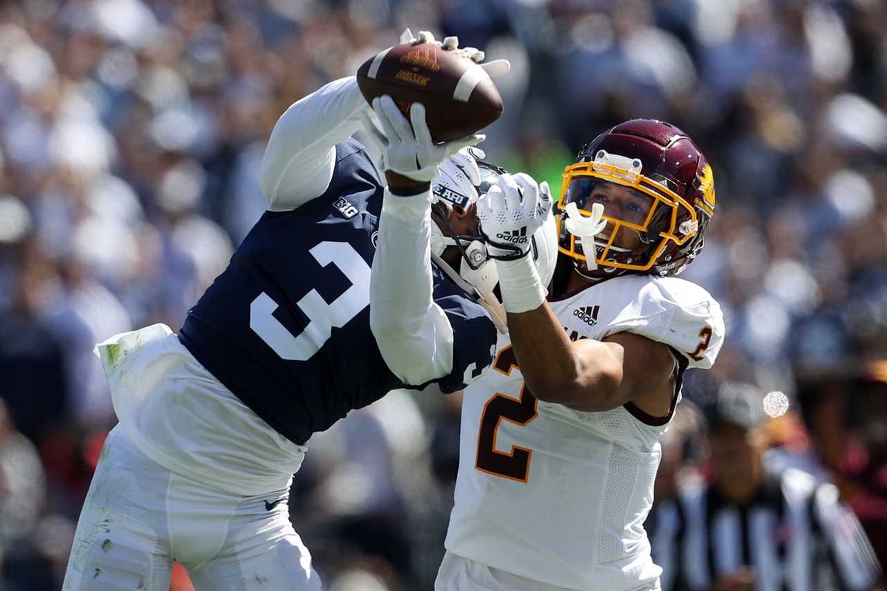 NCAA Football: Central Michigan at Penn State