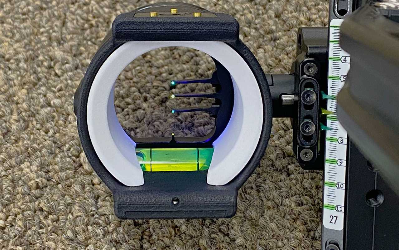 The UV Slider has illuminated pins.