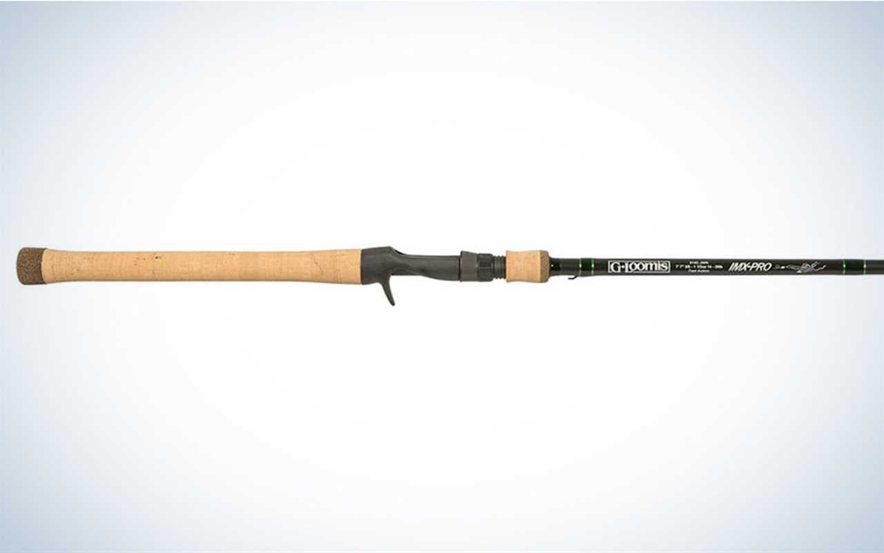 We tested the G.Loomis IMX Pro Medium Jerkbait 812 JBR.