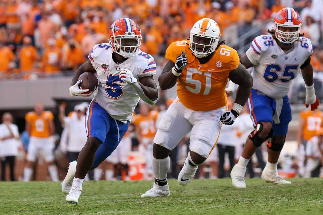 NCAA Football: Florida at Tennessee