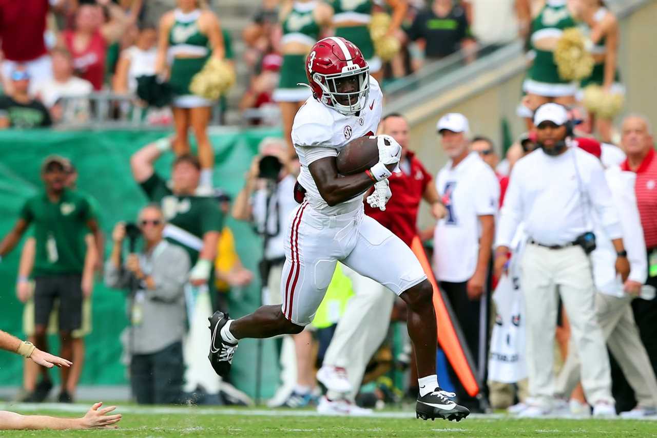 COLLEGE FOOTBALL: SEP 16 Alabama at USF