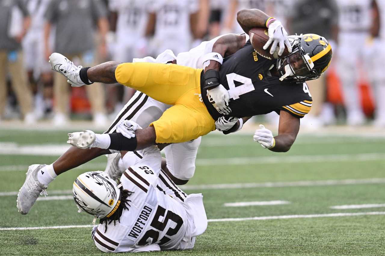 NCAA Football: Western Michigan at Iowa