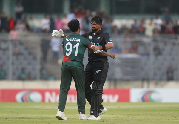 Bangladesh captain Liton Das gesture to call back Ish Sodhi after being run out well appreciated | BANvsNZ