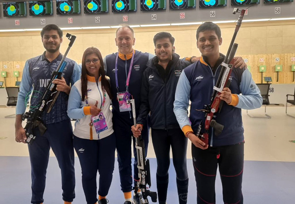 Asian Games 2023: India men’s shooting team wins first gold in 10m air rifle