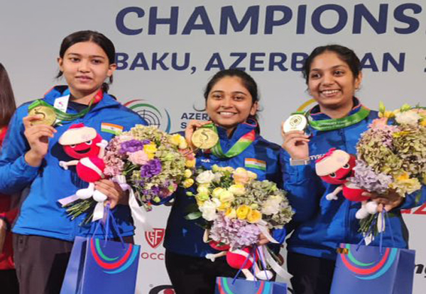Asian Games 2023: India women’s shooting team clinches first medal, win silver in 10m air rifle