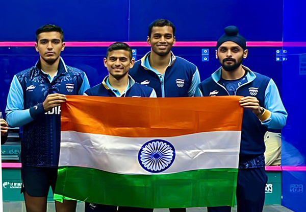 Asian Games 2023: Indian men’s squash team beat Pakistan 2-1 to win gold