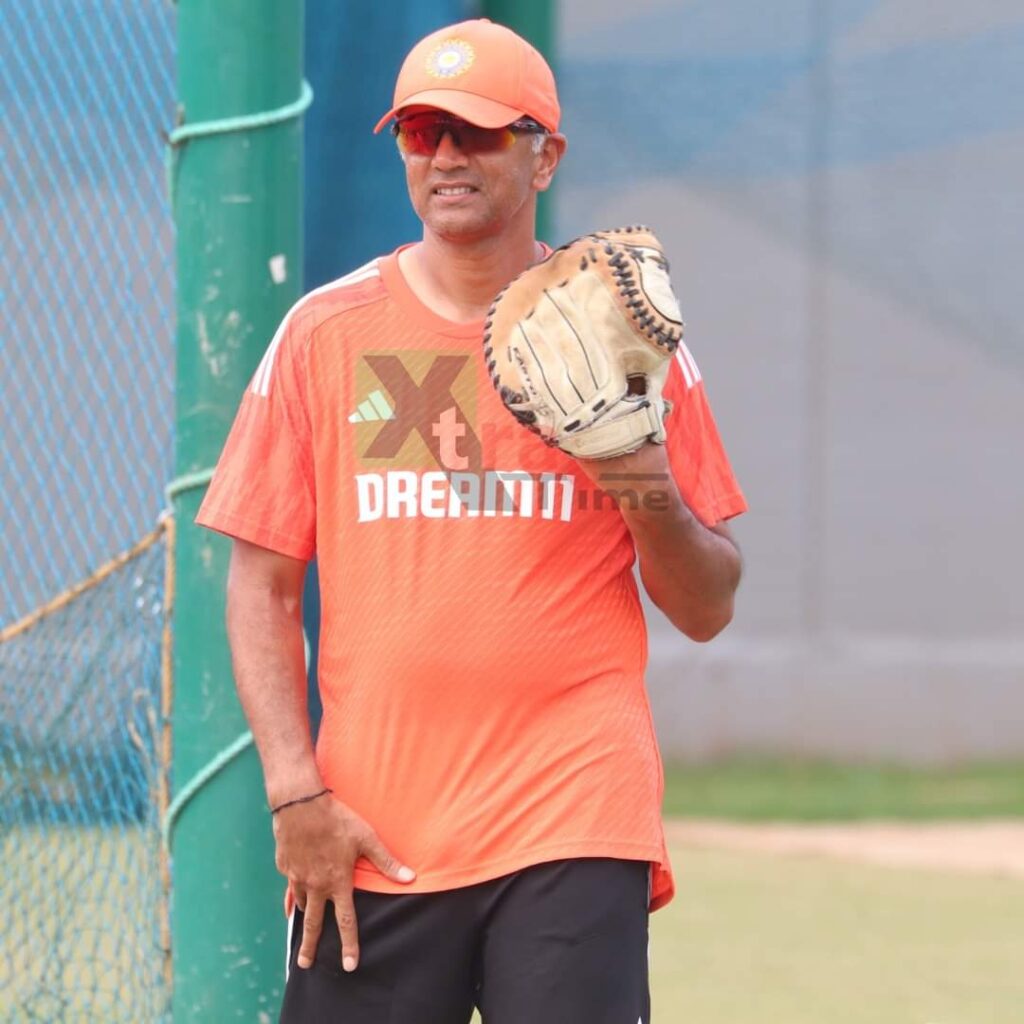 In Pics: Team India practices with their New Orange Practice Jersey