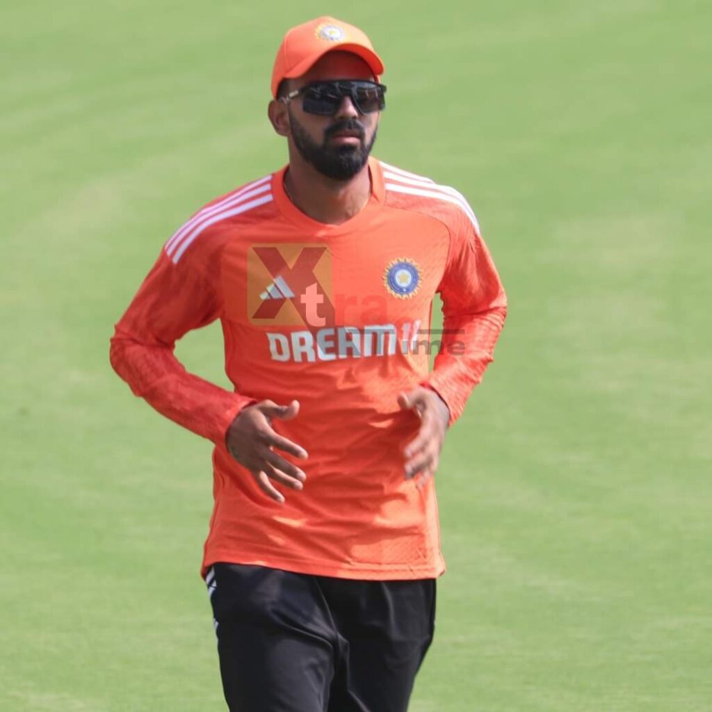 In Pics: Team India practices with their New Orange Practice Jersey