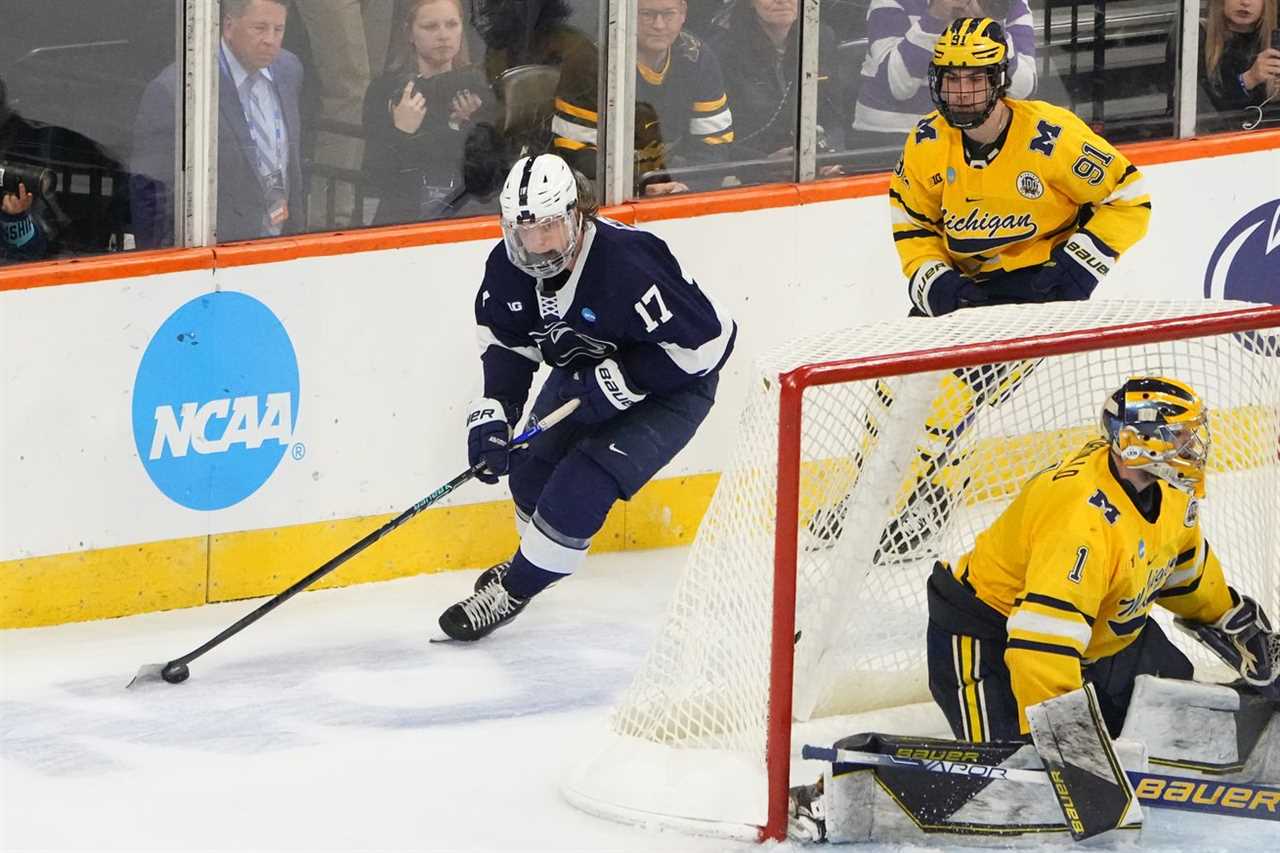 NCAA HOCKEY: MAR 26 Div I Championship Allentown Regional - Team v Team