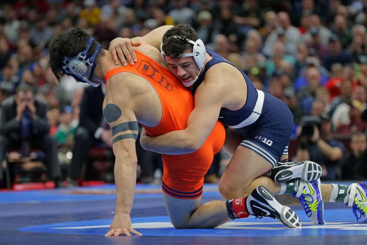 2018 NCAA Div I Wrestling Championships Session Six