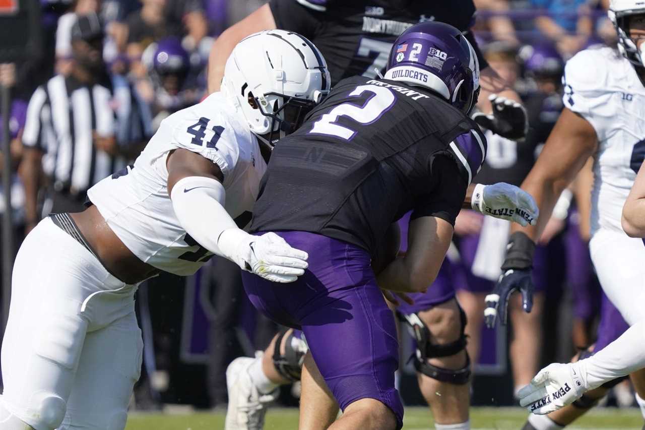 NCAA Football: Penn State at Northwestern