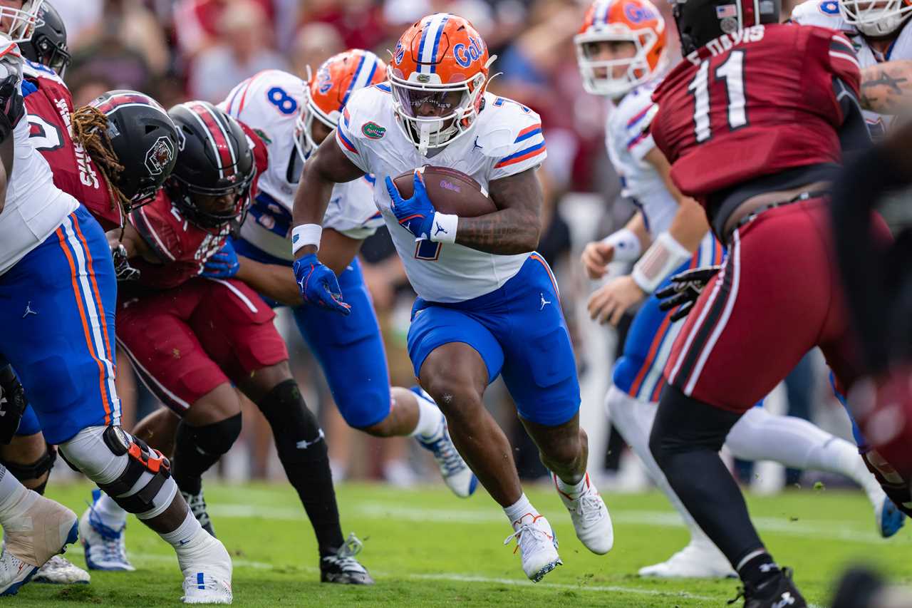 PHOTOS: Highlights from Florida's win at South Carolina Week 7