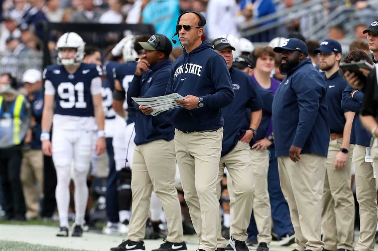 NCAA Football: Indiana at Penn State