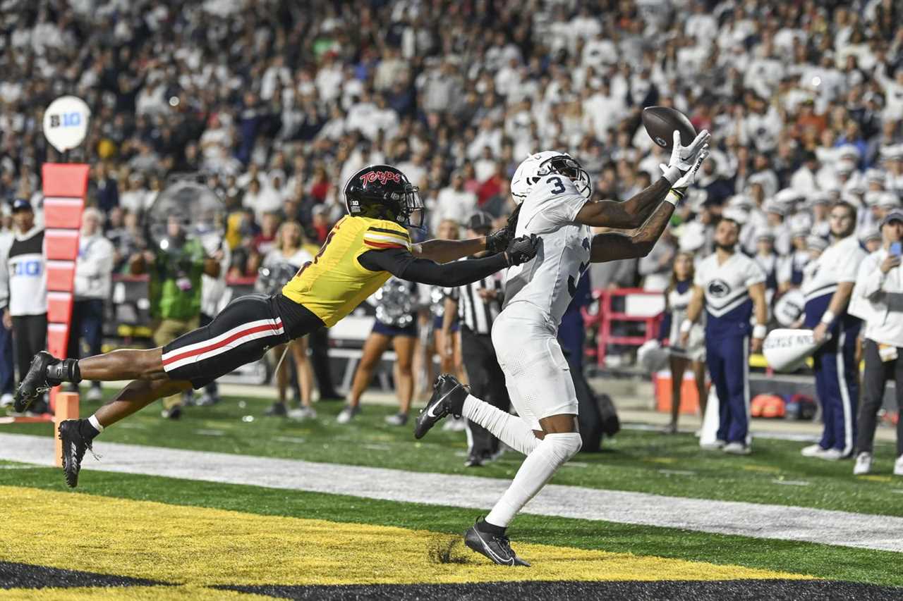 NCAA Football: Penn State at Maryland