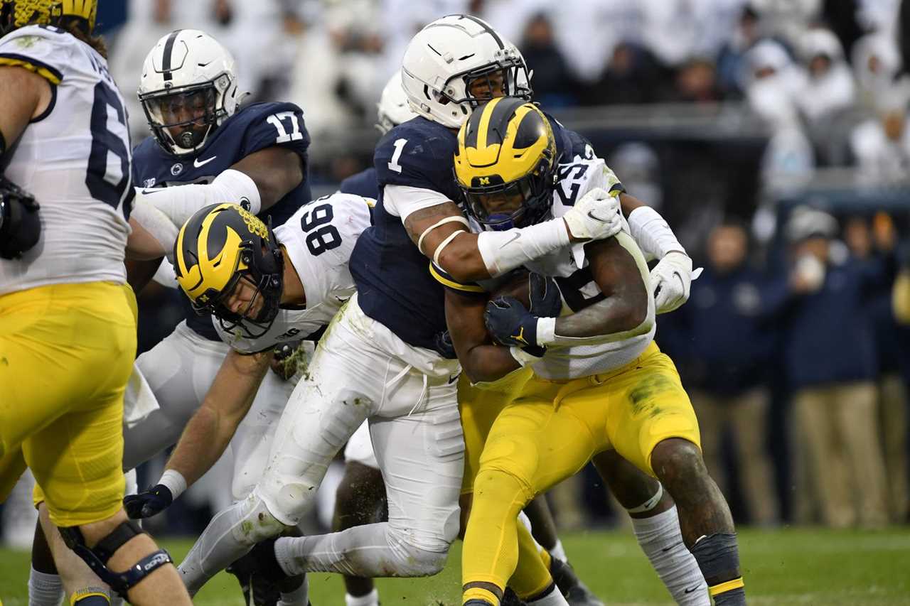 COLLEGE FOOTBALL: NOV 13 Michigan at Penn State