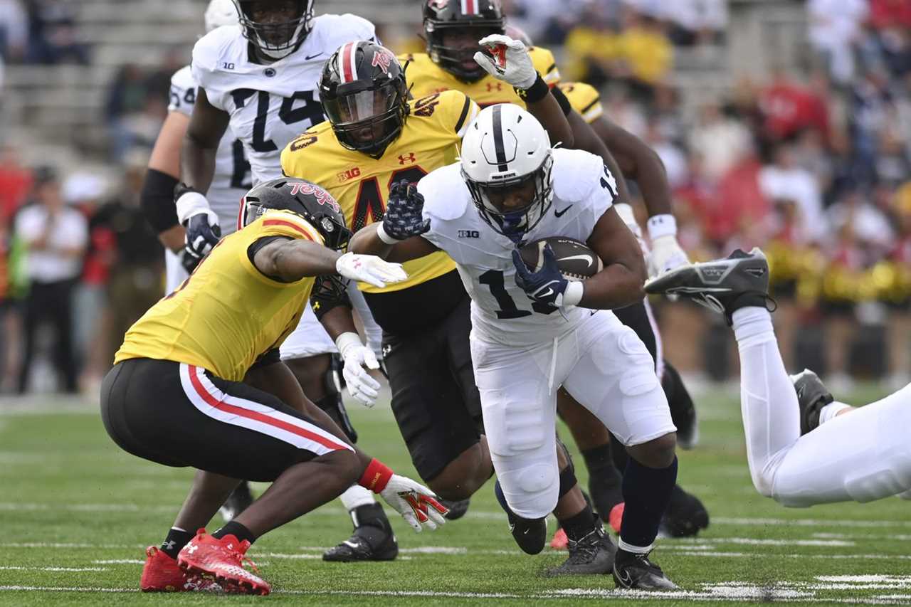 NCAA Football: Penn State at Maryland