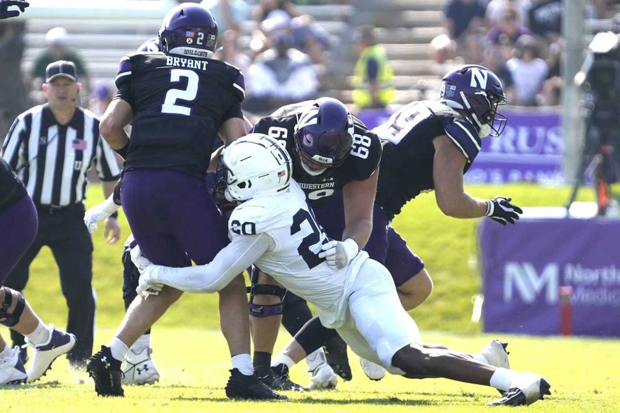 NCAA Football: Penn State at Northwestern