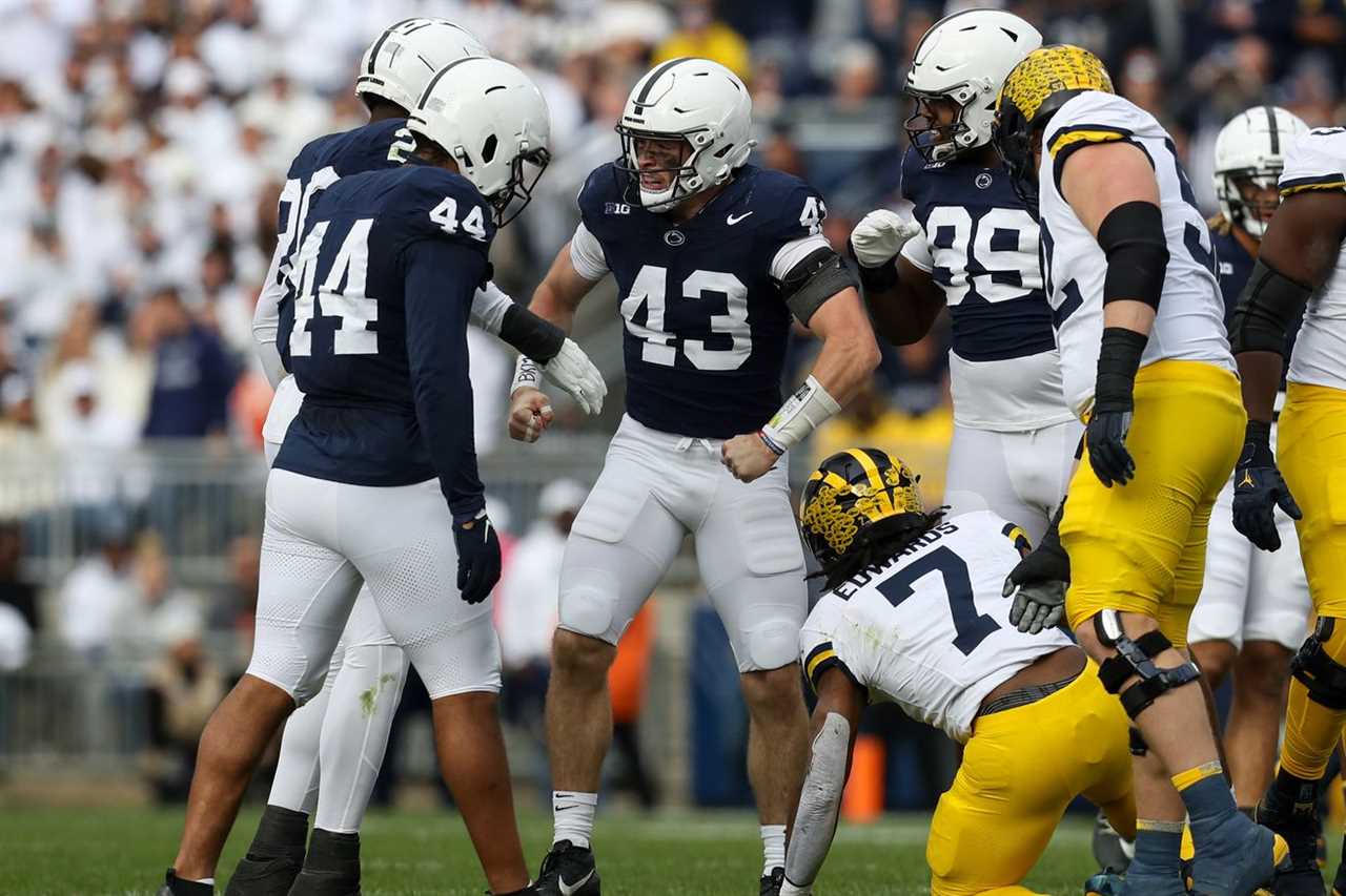 NCAA Football: Michigan at Penn State