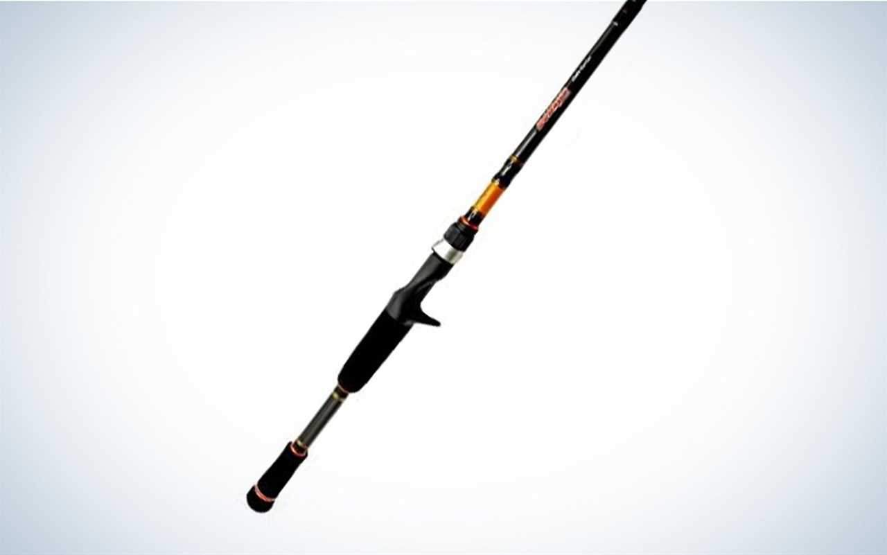 We tested the Dobyns Colt 7-foot medium heavy.