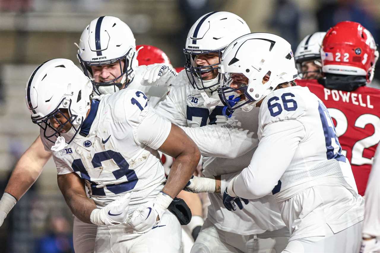 NCAA Football: Penn State at Rutgers