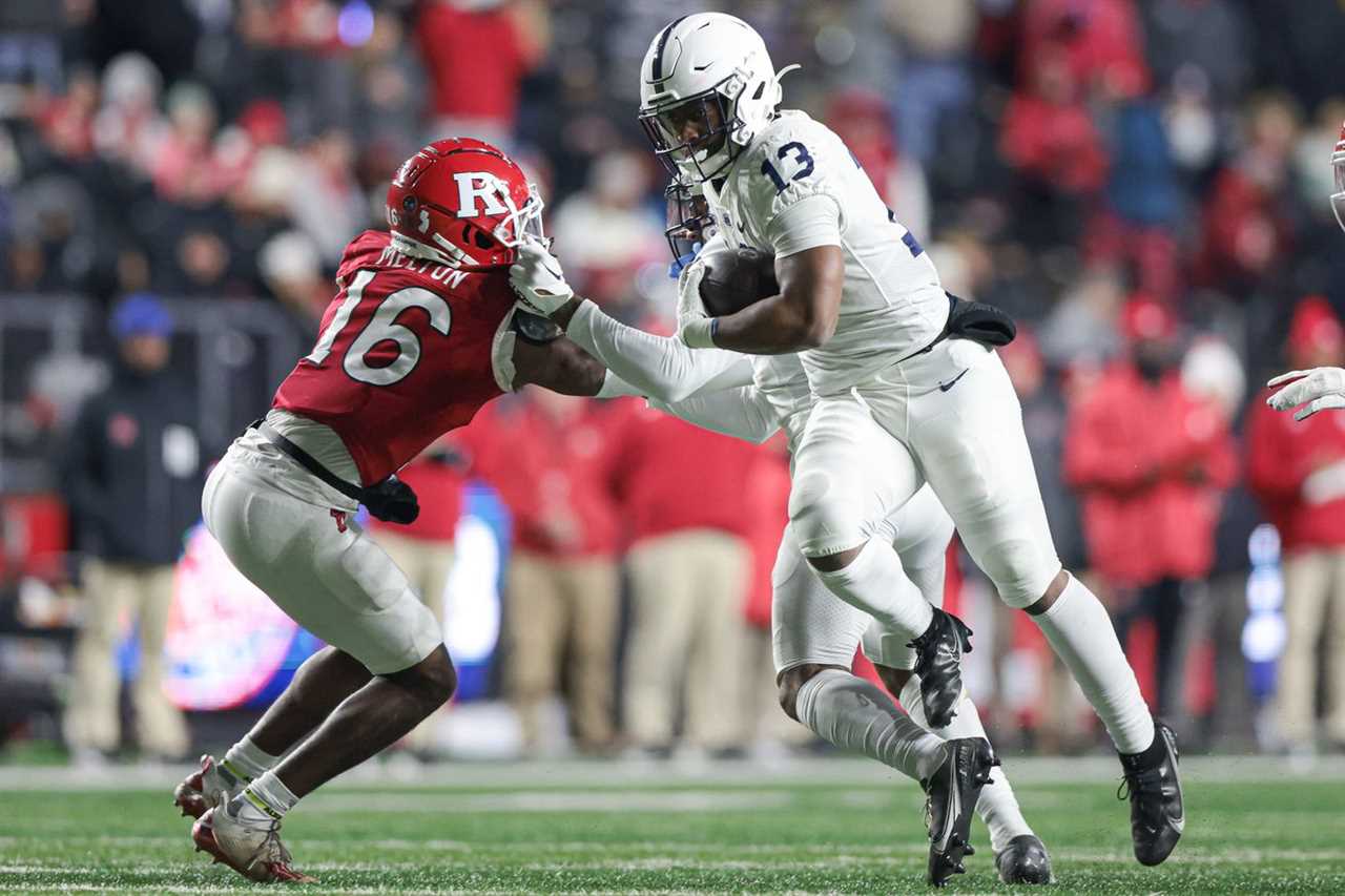 NCAA Football: Penn State at Rutgers