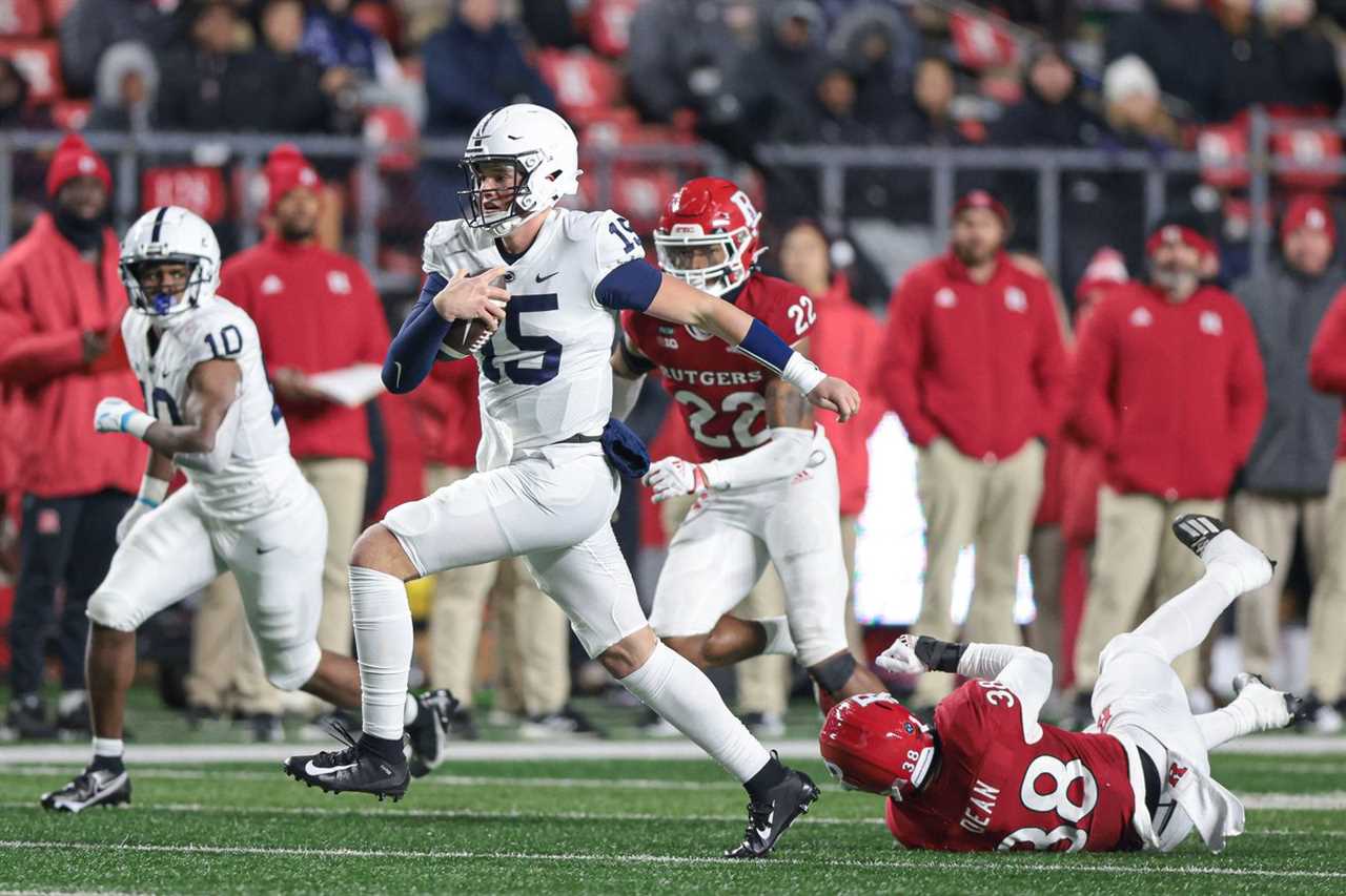 NCAA Football: Penn State at Rutgers