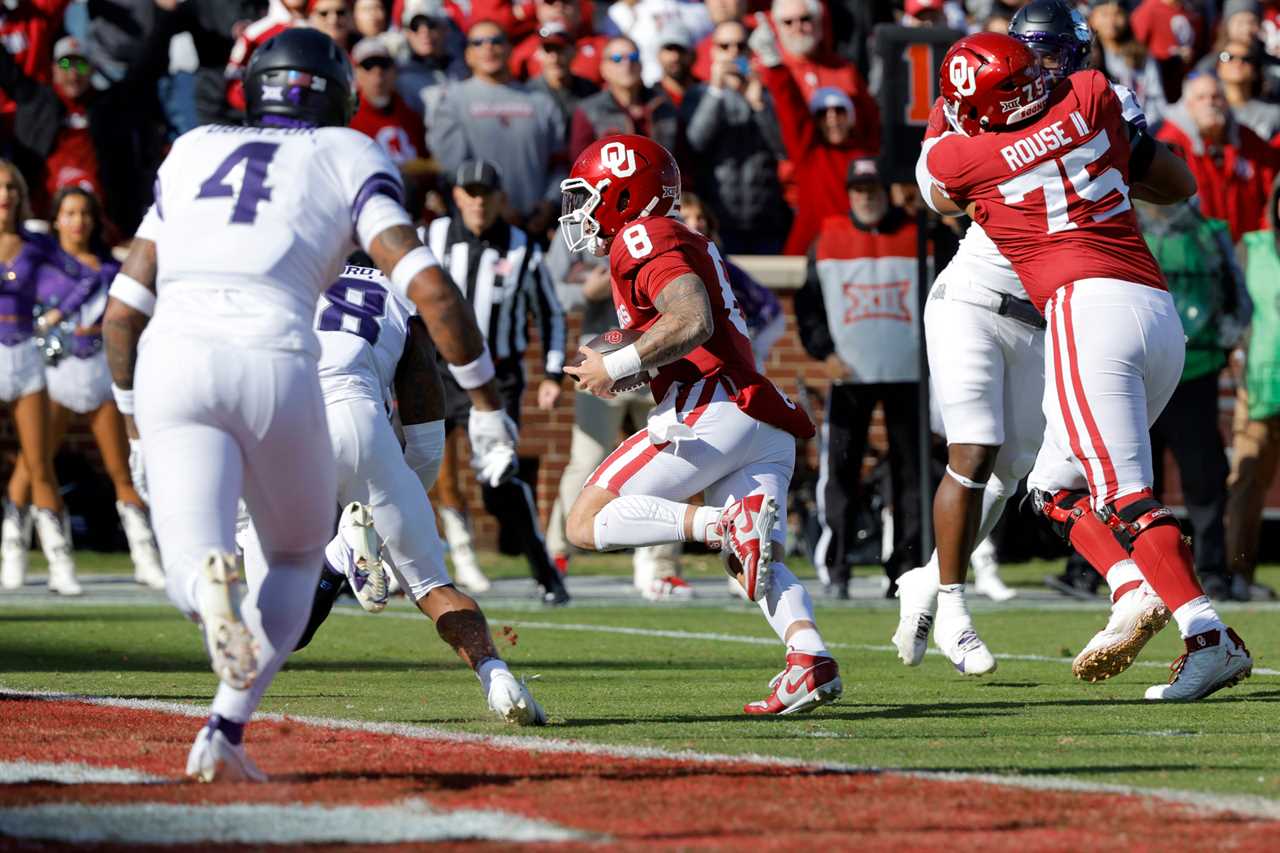 Relive the Oklahoma Sooners 69-45 win over TCU with these amazing photos