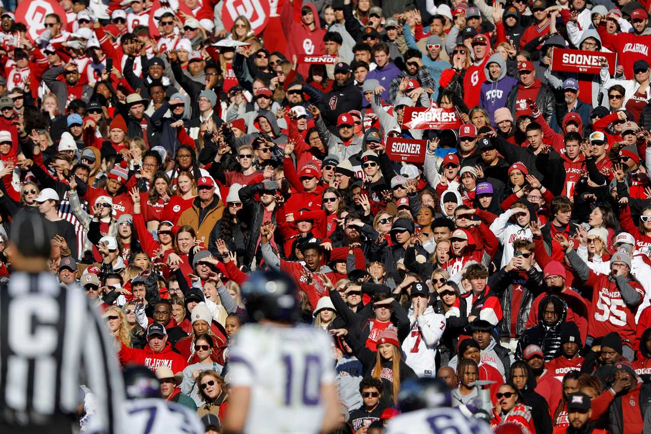 Relive the Oklahoma Sooners 69-45 win over TCU with these amazing photos