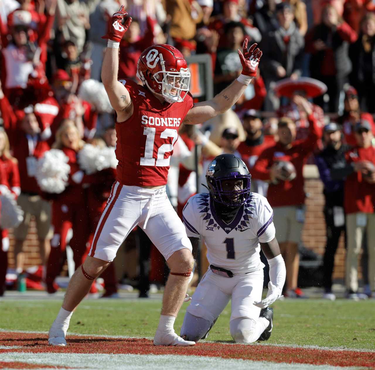 Relive the Oklahoma Sooners 69-45 win over TCU with these amazing photos