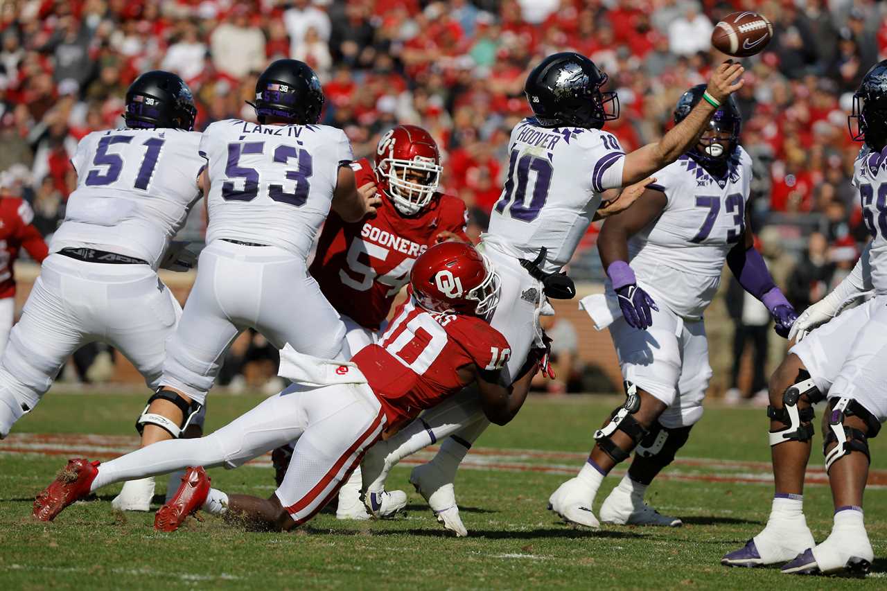 Relive the Oklahoma Sooners 69-45 win over TCU with these amazing photos