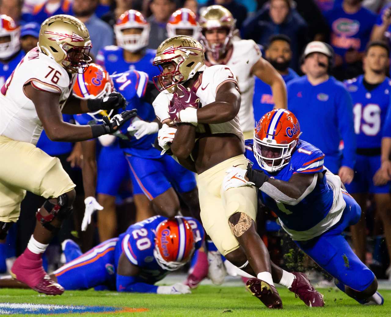 PHOTOS: Highlights from Florida football's loss vs Seminoles