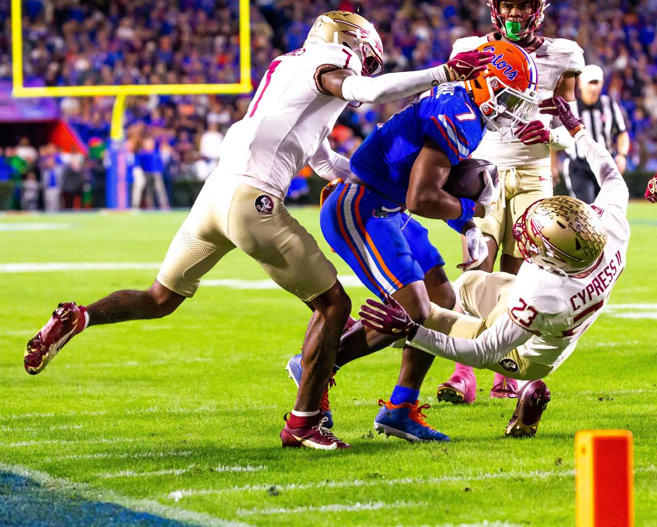 PHOTOS: Highlights from Florida football's loss vs Seminoles