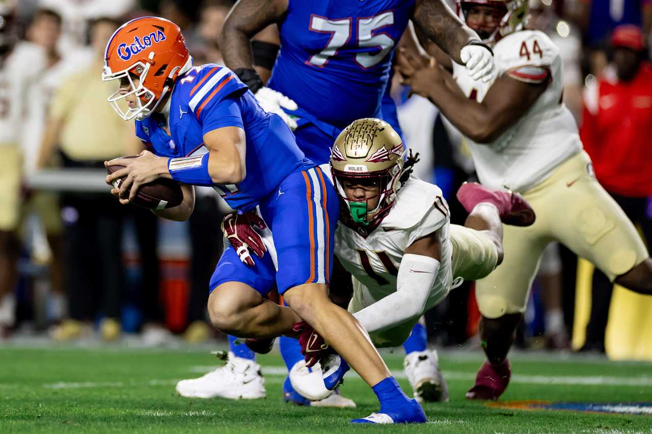 PHOTOS: Highlights from Florida football's loss vs Seminoles