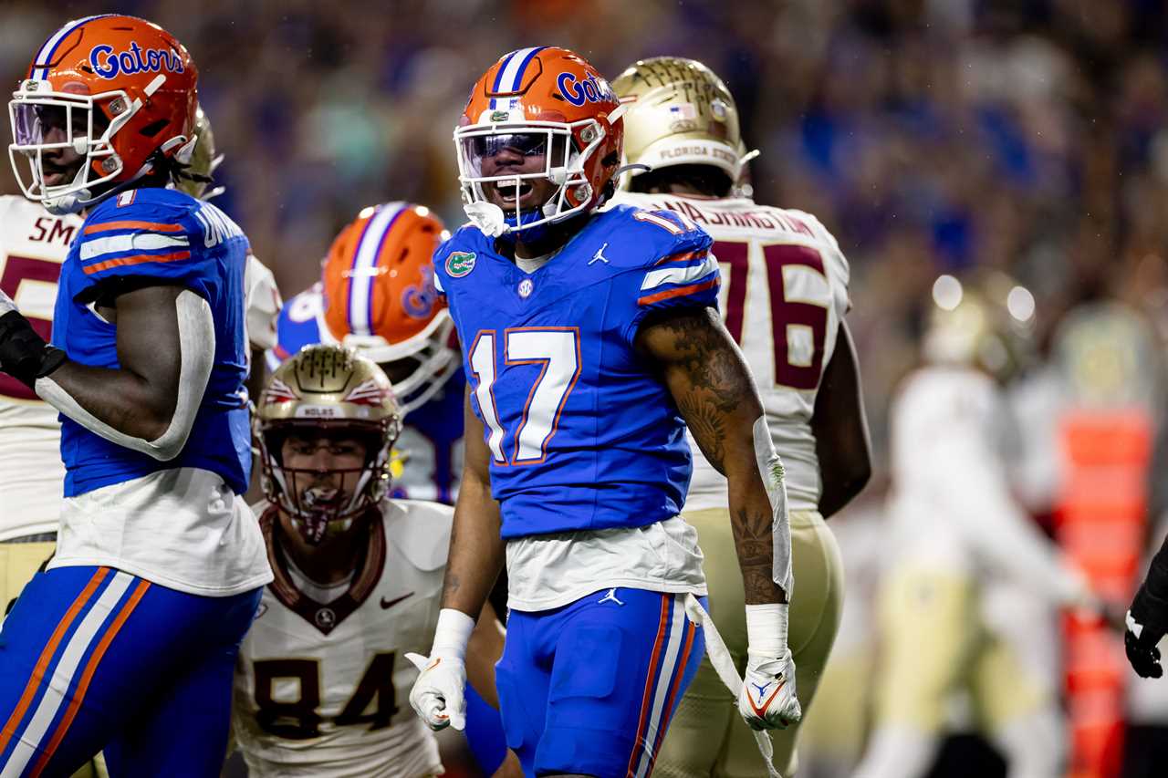 PHOTOS: Highlights from Florida football's loss vs Seminoles