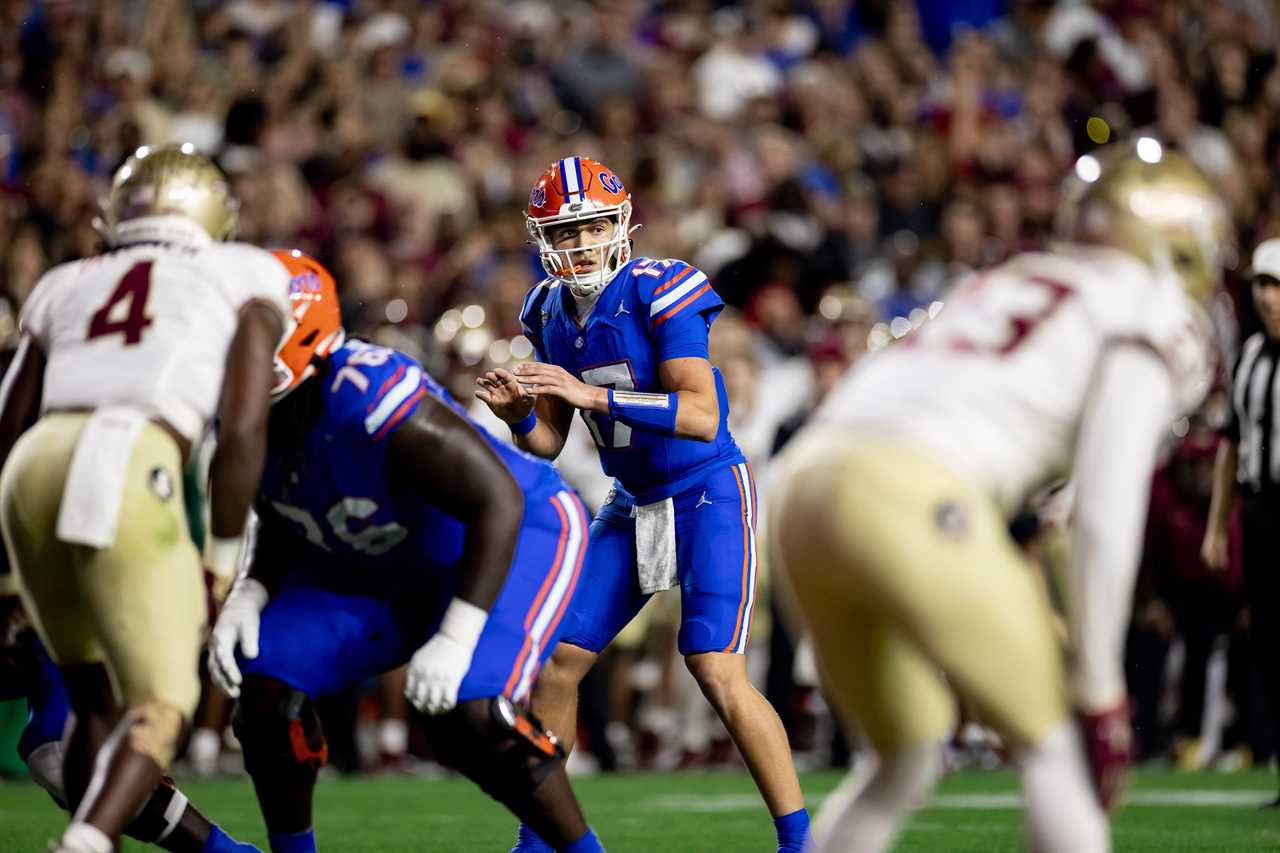 PHOTOS: Highlights from Florida football's loss vs Seminoles