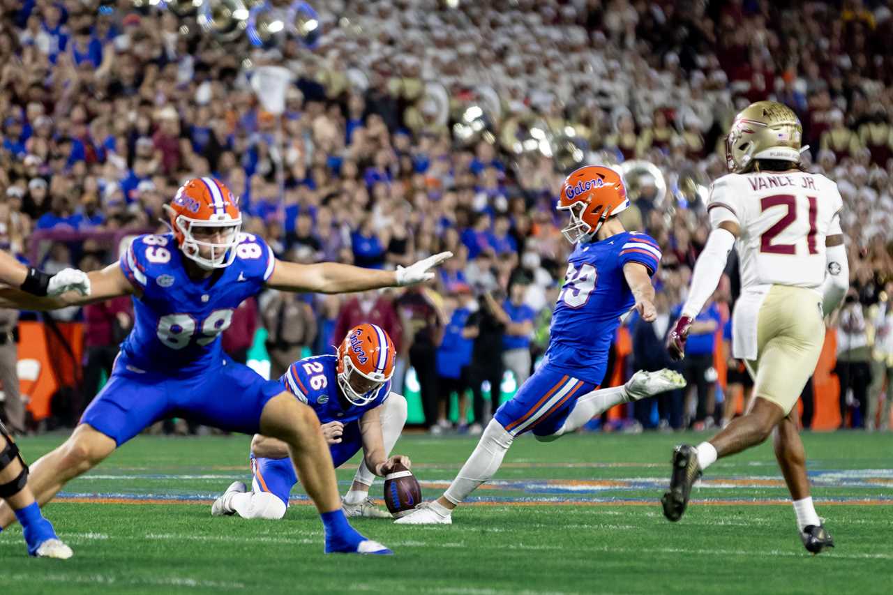 PHOTOS: Highlights from Florida football's loss vs Seminoles