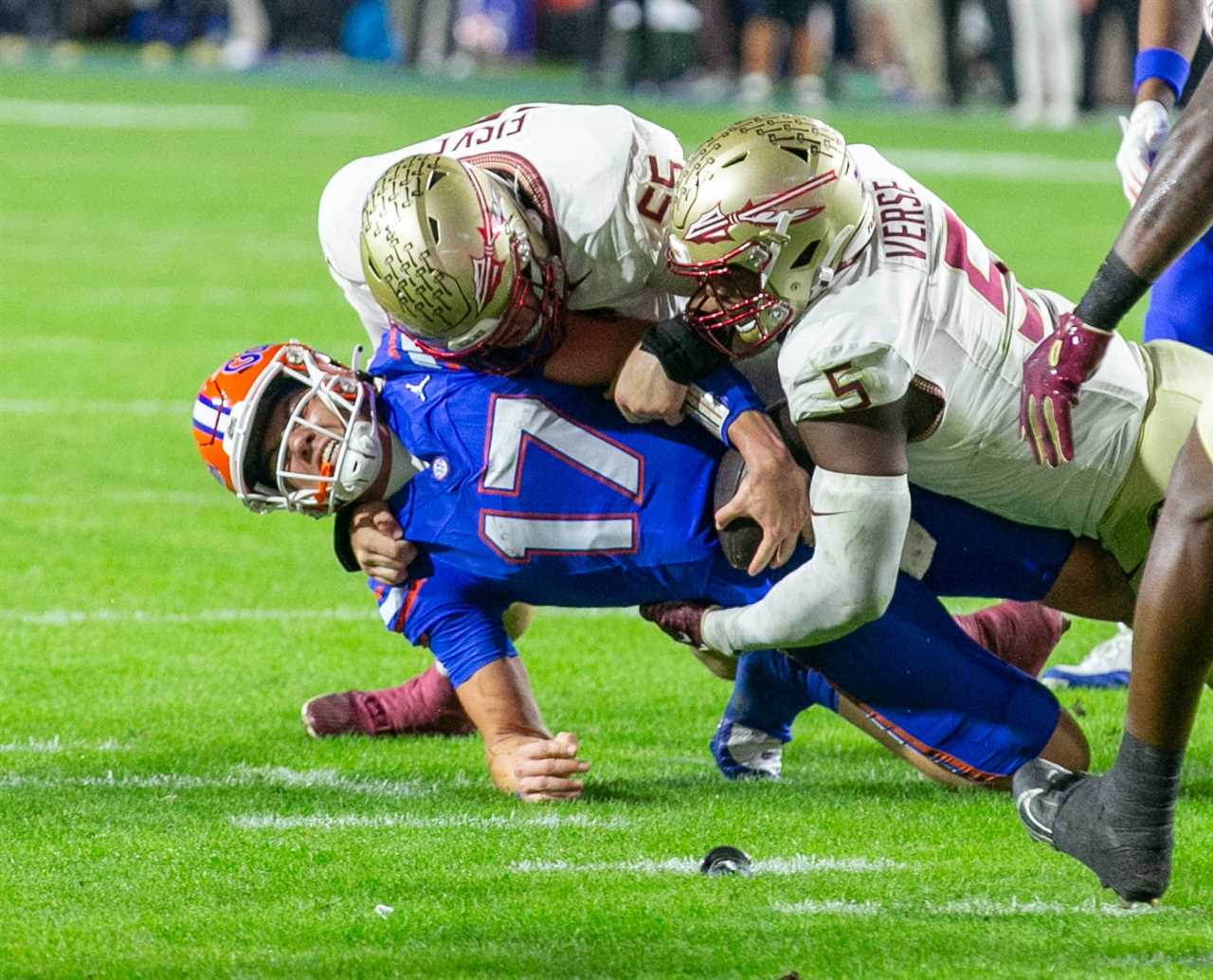 PHOTOS: Highlights from Florida football's loss vs Seminoles