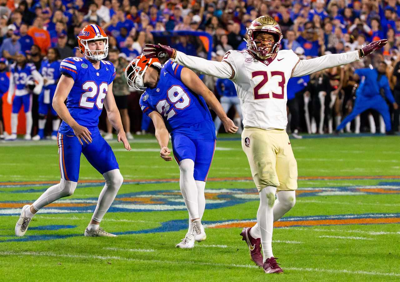 PHOTOS: Highlights from Florida football's loss vs Seminoles