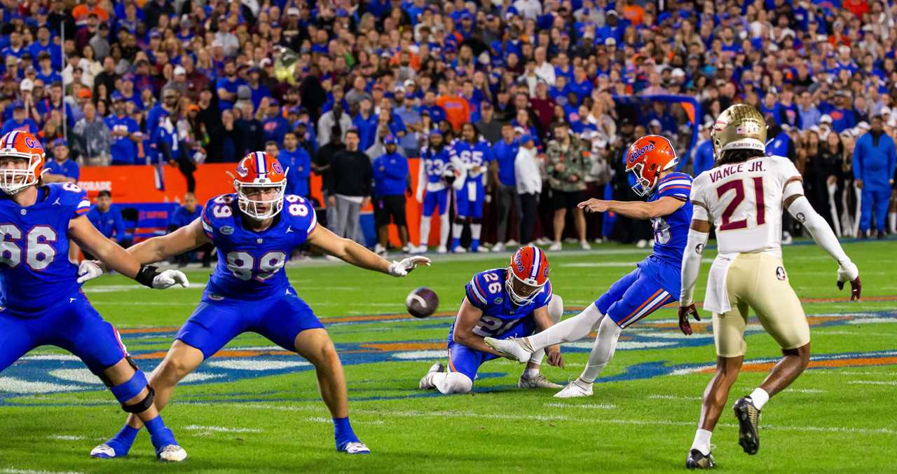 PHOTOS: Highlights from Florida football's loss vs Seminoles