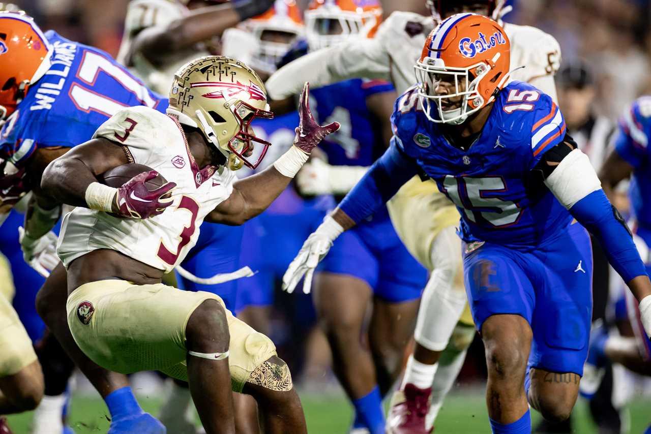 PHOTOS: Highlights from Florida football's loss vs Seminoles