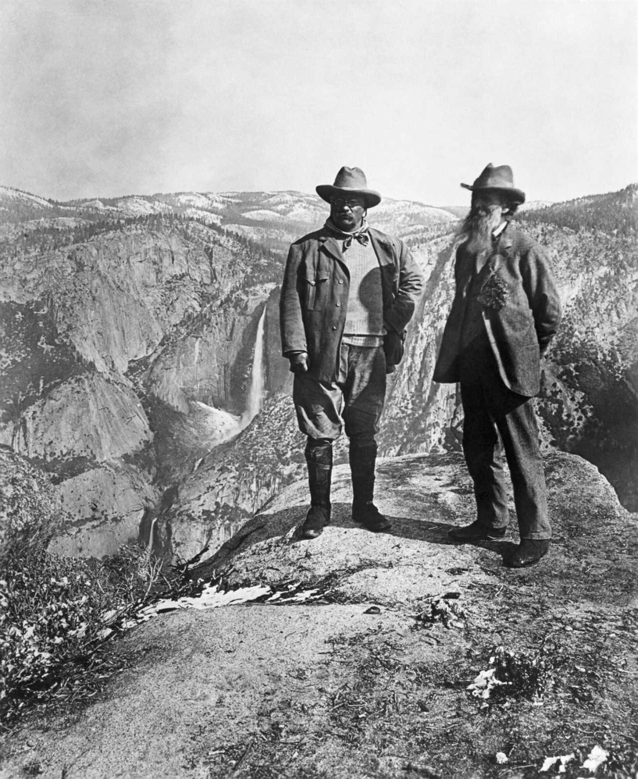 john muir and theodore roosevelt