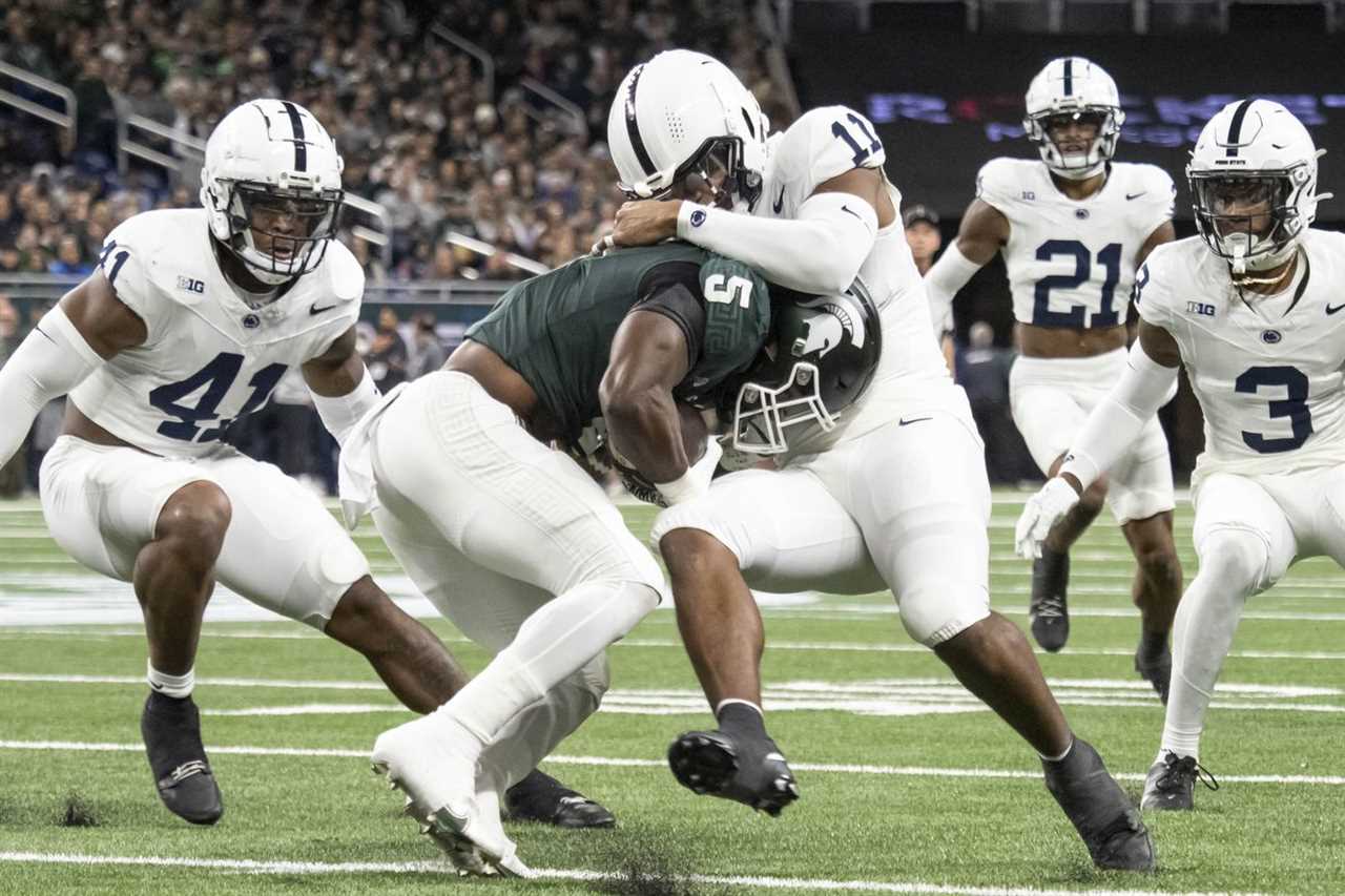 COLLEGE FOOTBALL: NOV 24 Penn State at Michigan State