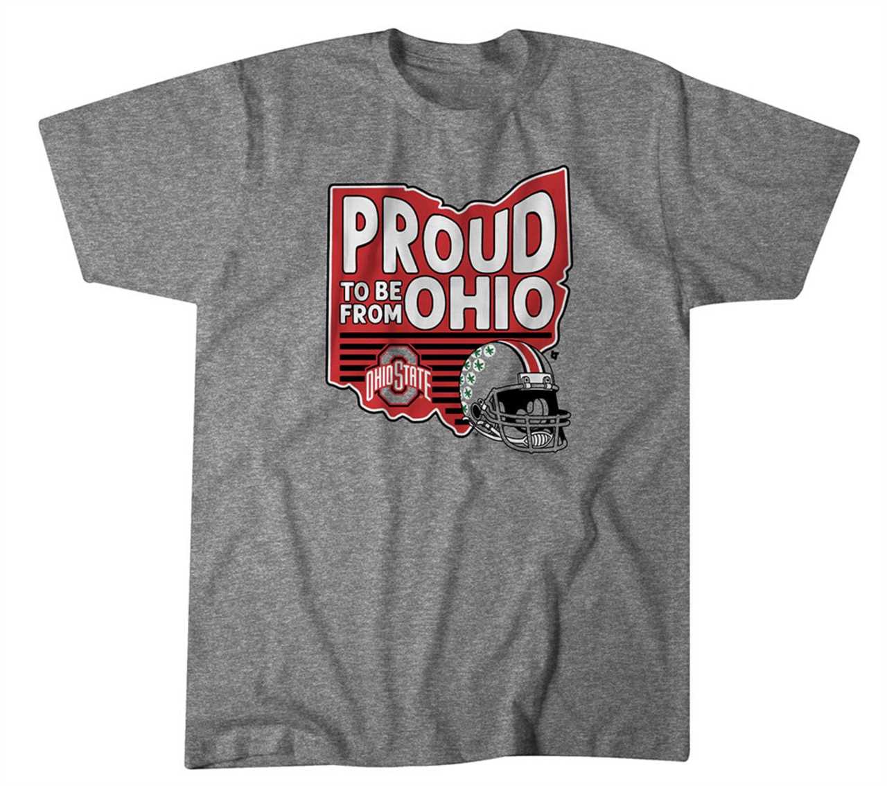 Ohio State Football: Proud To Be From Ohio T-Shirt 