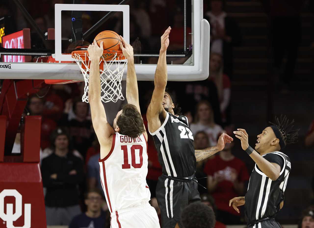 Best Photos from the Oklahoma Sooners 72-51 win over Providence