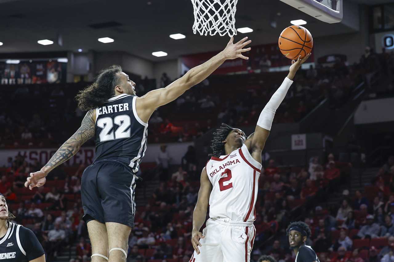 Best Photos from the Oklahoma Sooners 72-51 win over Providence