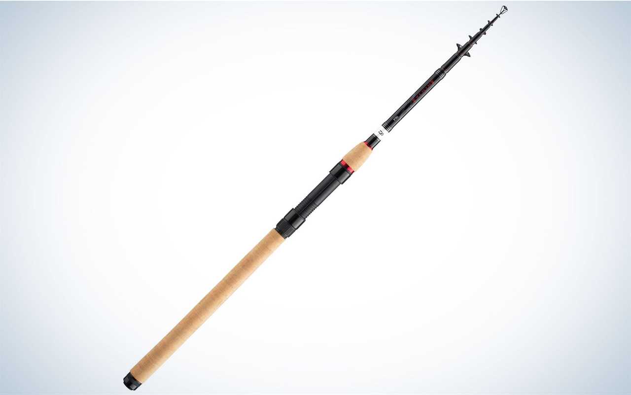 We tested the Daiwa Ninja X Telescopic Rod.