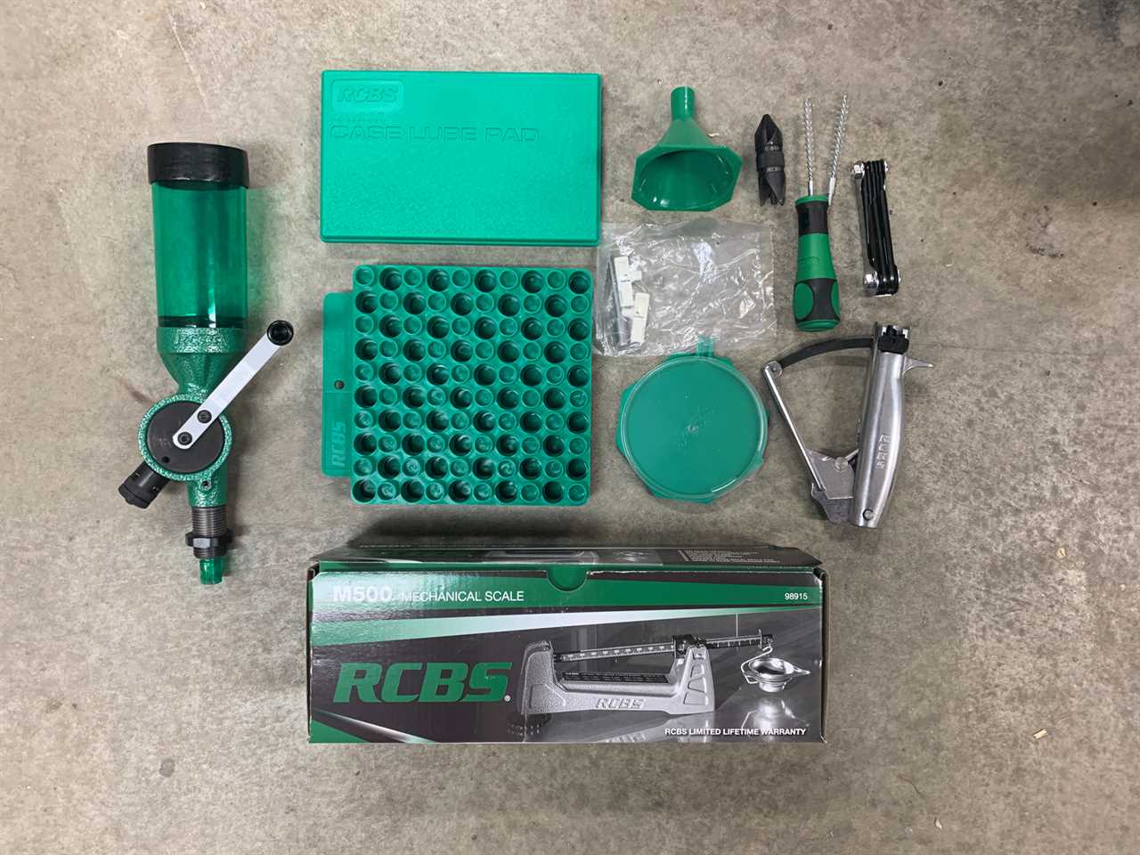 RCBS Rock chucker supreme reloading kit