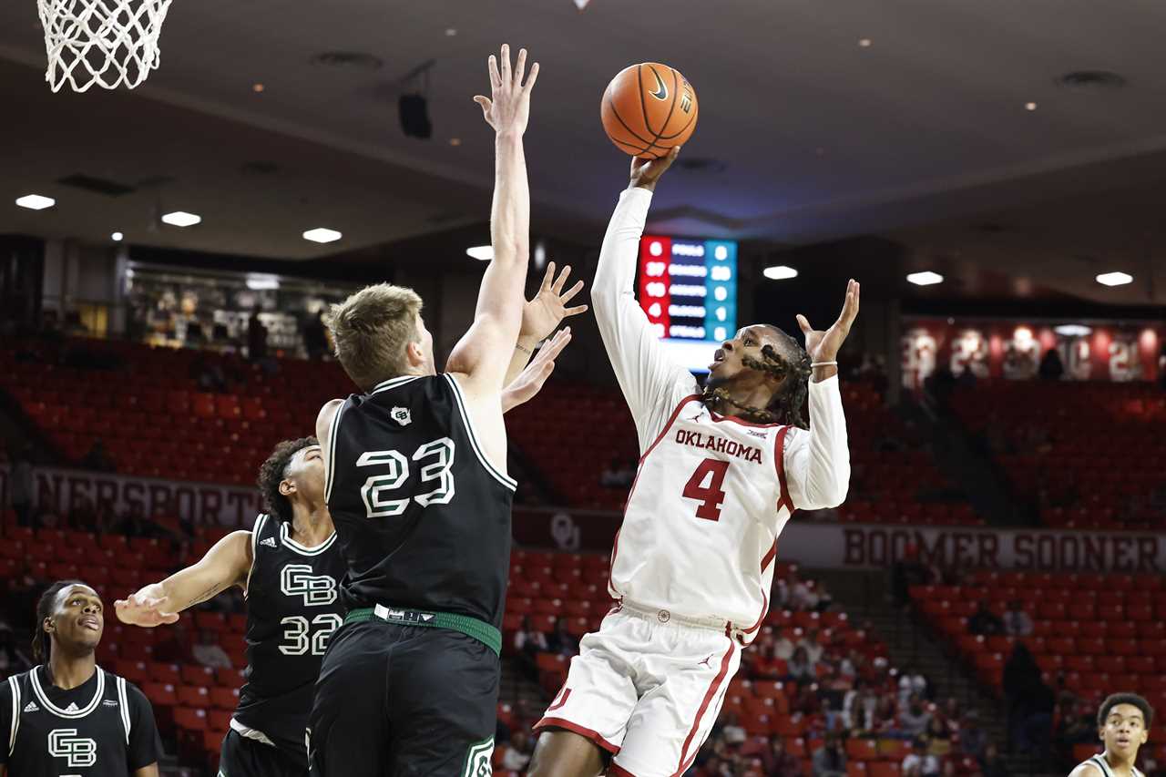 Oklahoma Sooners impressive in win over Green Bay, but can still get better per Porter Moser